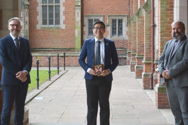 Choo Yi Kang, student of the year