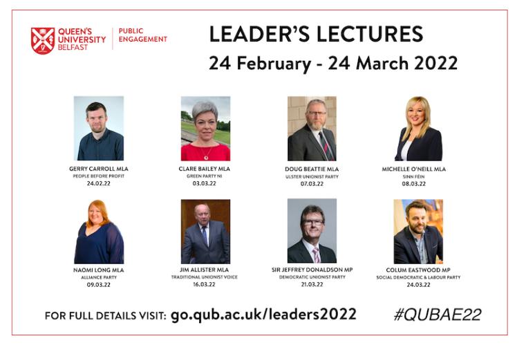 AE22 Leaders' Lectures poster