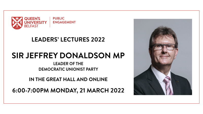 AE22 Sir Jeffrey Donaldson, DUP, event slide