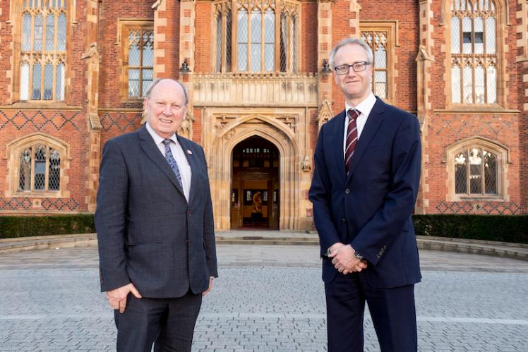 Jim Allister MLA and Prof Alister Miskimmon