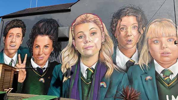 Derry Girls Mural