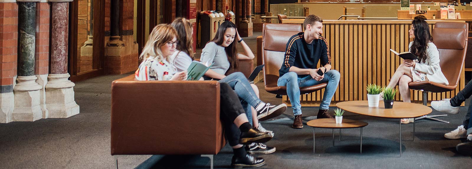 Students sitting in The Graduate School