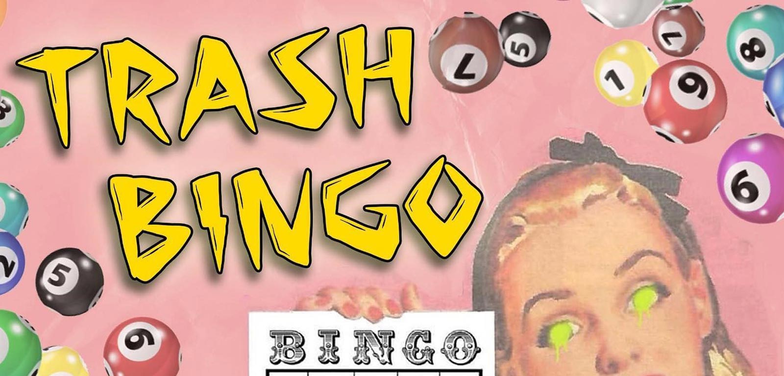Trash bingo poster
