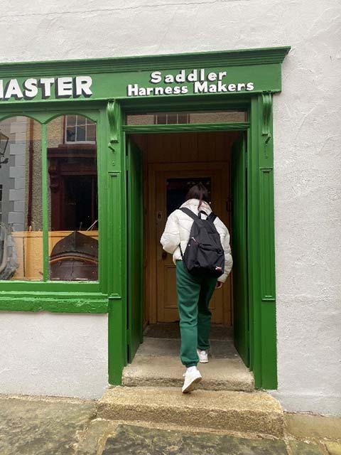 A Door at the Ulster American Folk Park