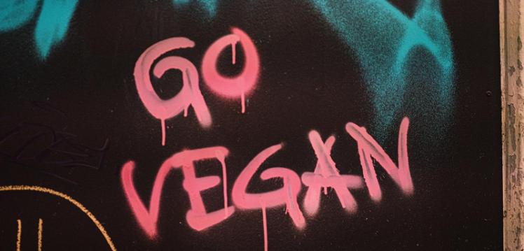 Go vegan spray paint