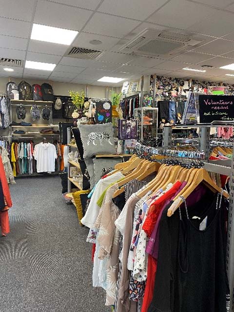 Inside the British Heart Foundation store