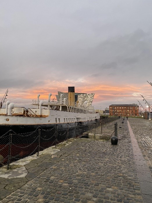 Sunset at Titanic