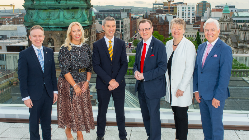 VC's Breakfast at PwC NI - Group Shot