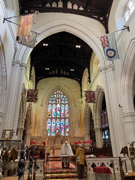 interior of st.columb's cathedral