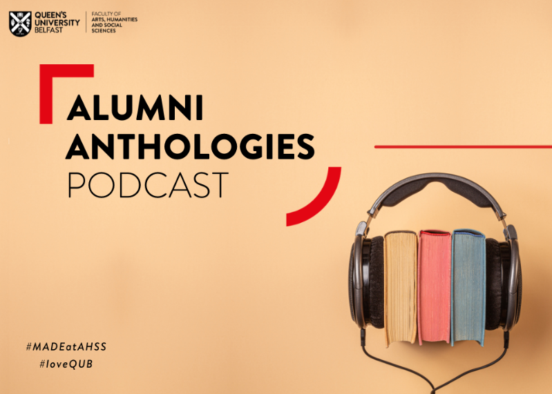 Alumni Anthologies Podcast headphones