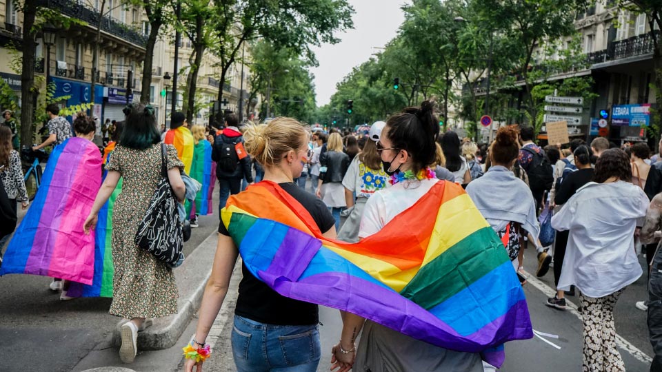 LGBTQ+ pride parade
