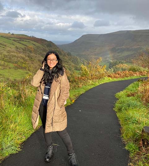 Darshana at Glenariff