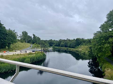 Bridge between Lagan towpath and Annadale embankment