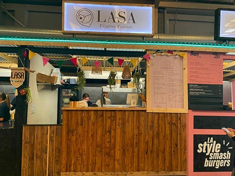 Lasa food truck at Common Market