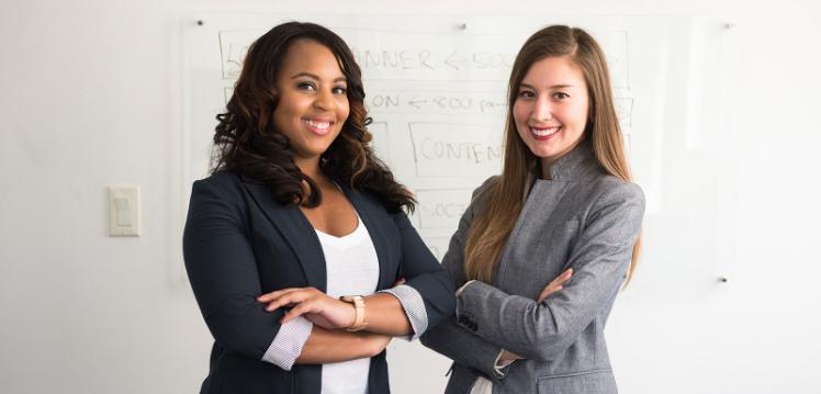 Two business women