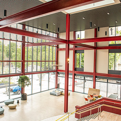 Students' Union at One Elmwood Interior