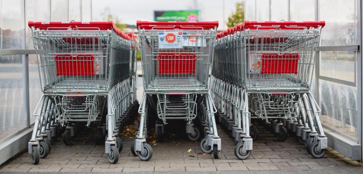 supermarket trolleys