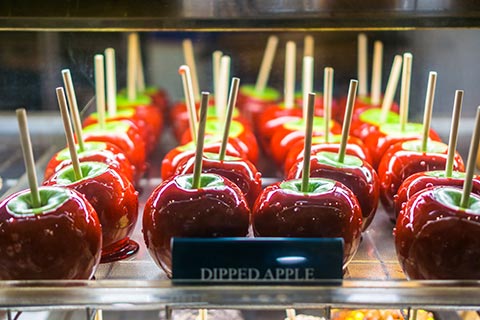 Toffee apples