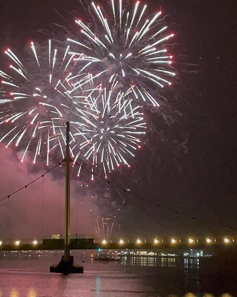 Fireworks in Derry