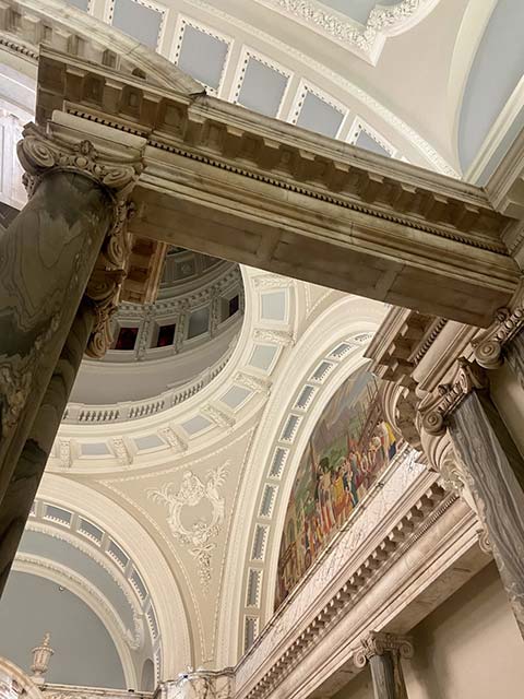 Ceiling at City Hall