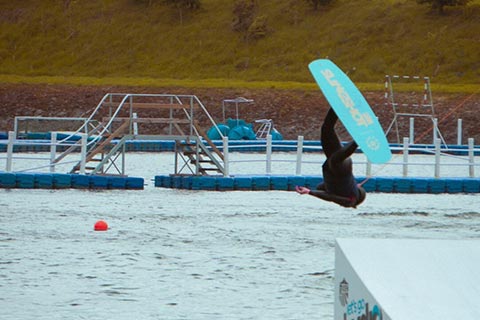 wakeboarding