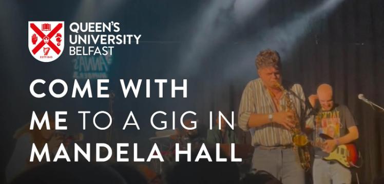 'Come with me to a gig in Mandela Hall' thumbnail