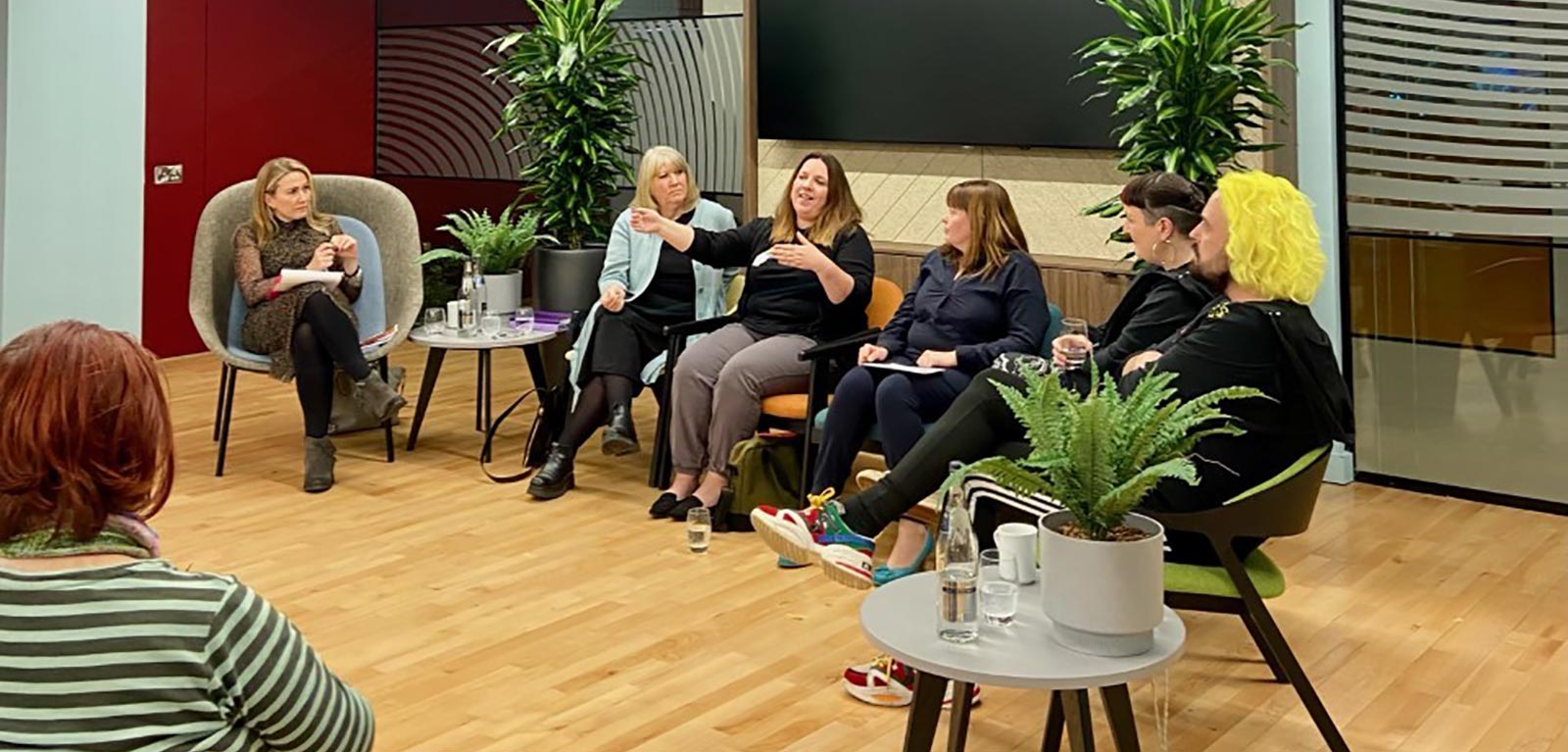 Panel discussion in the union