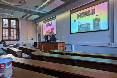 Lecture theatre  - accounting lecture