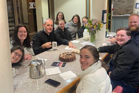 teatime at the catholic chaplaincy