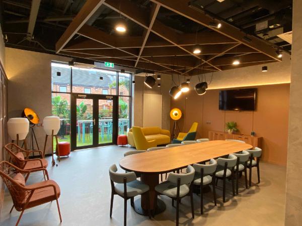 Seating area in bookable kitchen