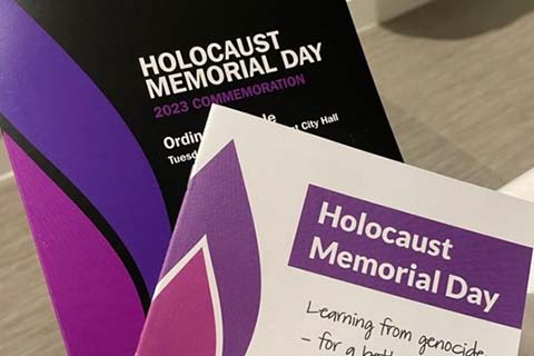 Holocaust memorial day literature