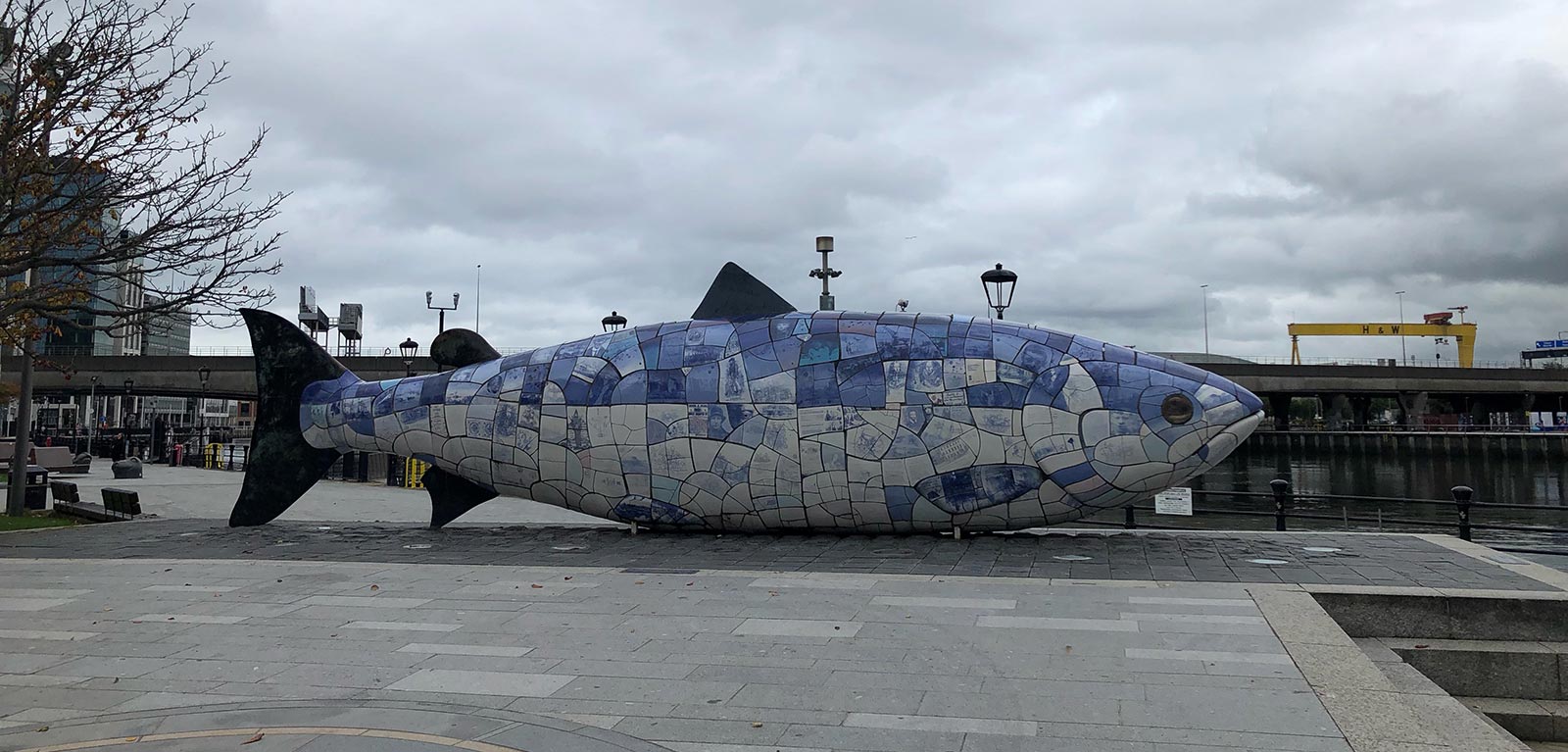 The Big Fish, art work, Belfast