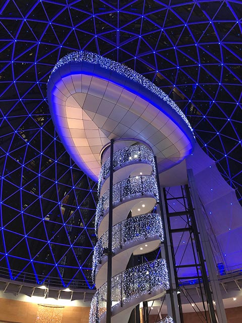 Victoria Square Christmas lights