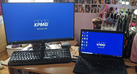 KPMG screensaver