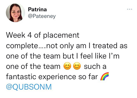 Patrinas tweet