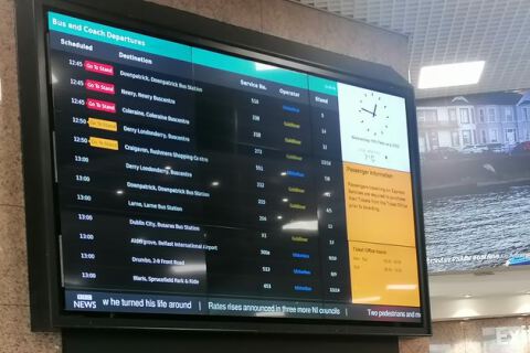 Europa Bus centre timetable