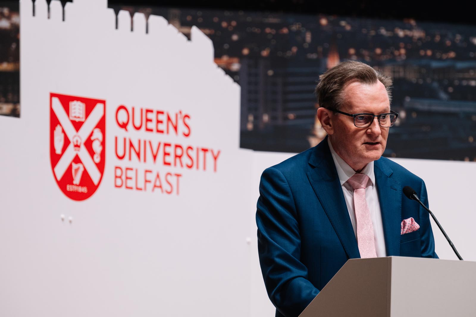 Professor Ian Greer, President and Vice-Chancellor of Queen’s University Belfast