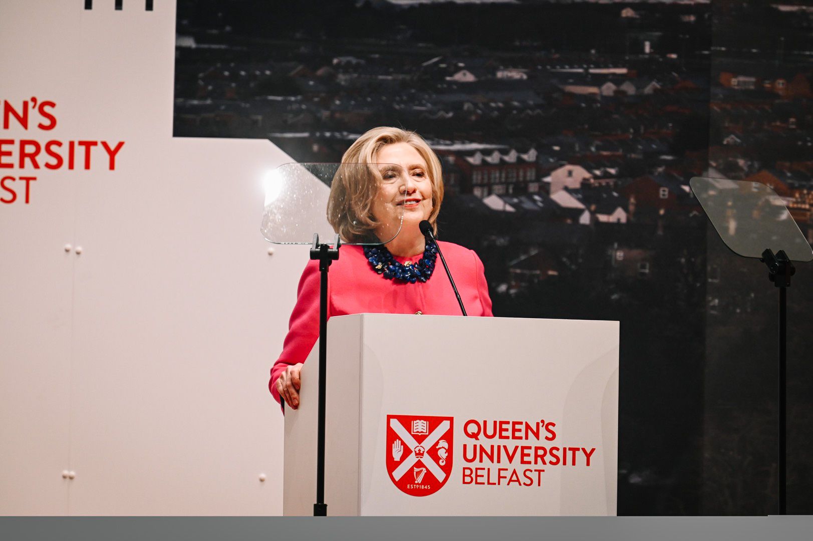 Secretary Hillary Rodham Clinton, Chancellor of Queen’s University Belfast, former Secretary of State and former Senator