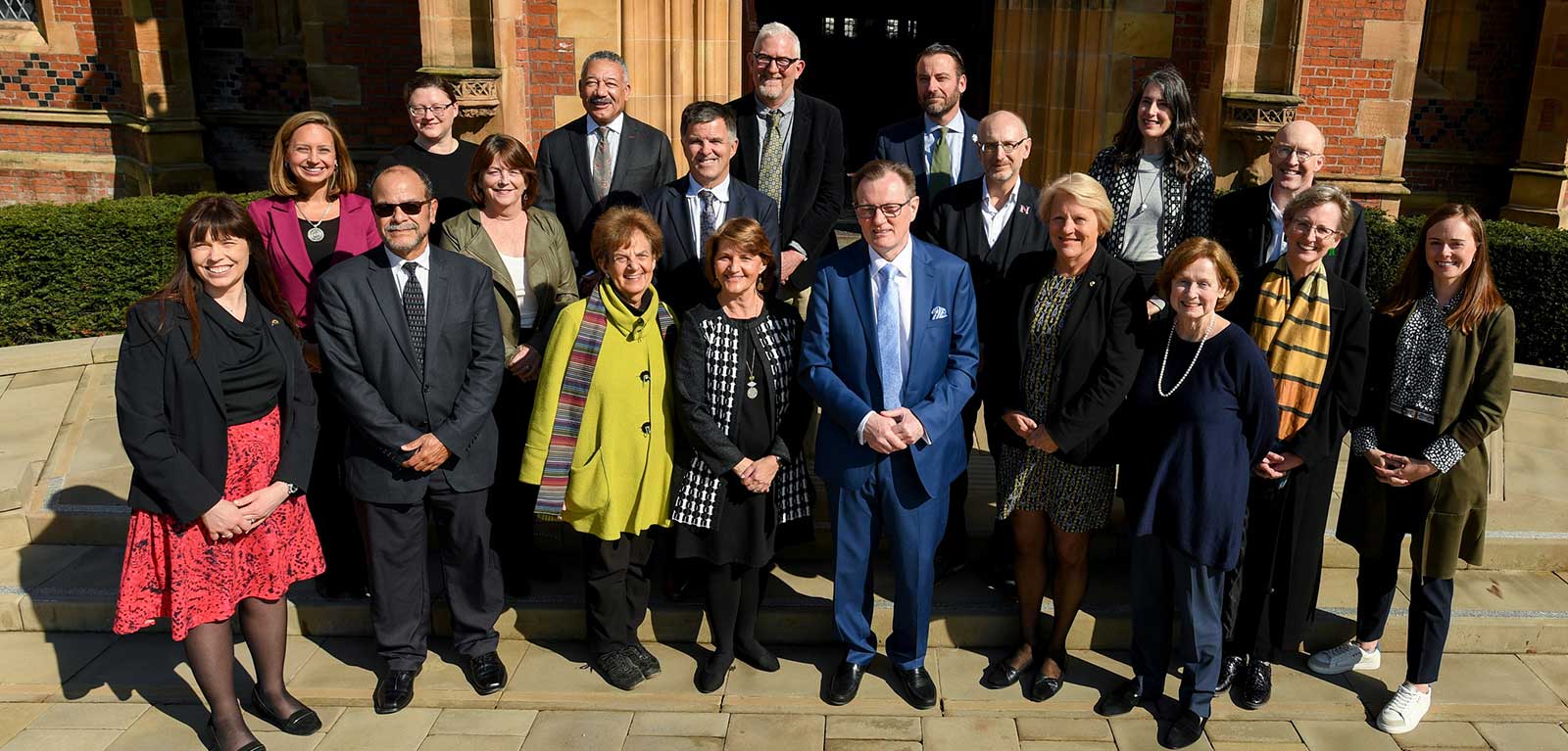 US delegation at Queen's for the Agreement 25 conference