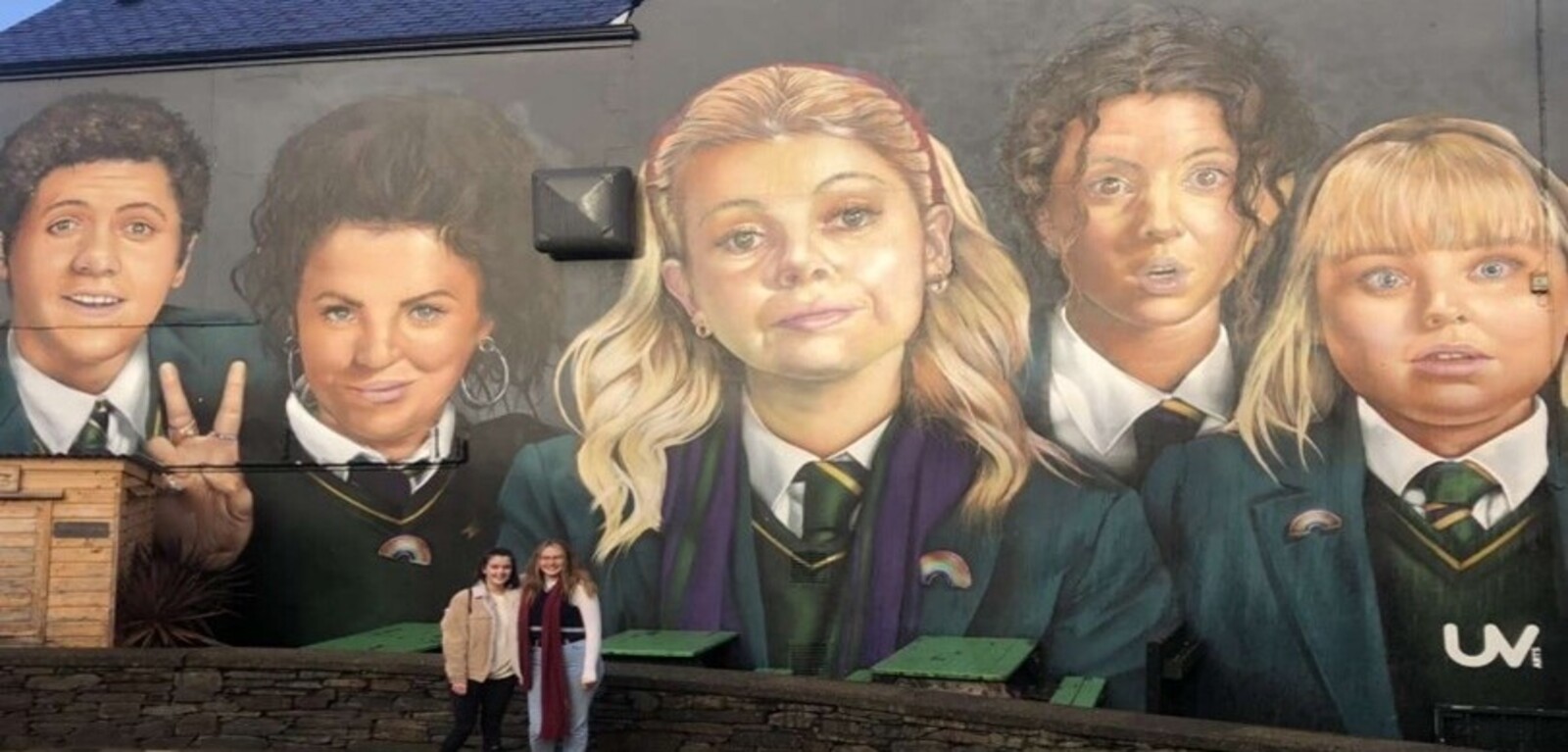 Derry Girls mural