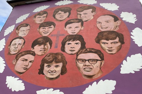 Bloody Sunday Commemoration Mural