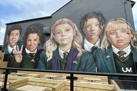 Derry Girls mural