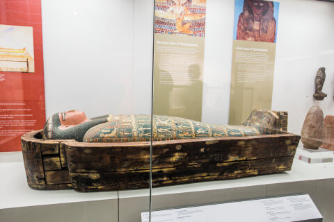 Egyptian mummy at Ulster Museum