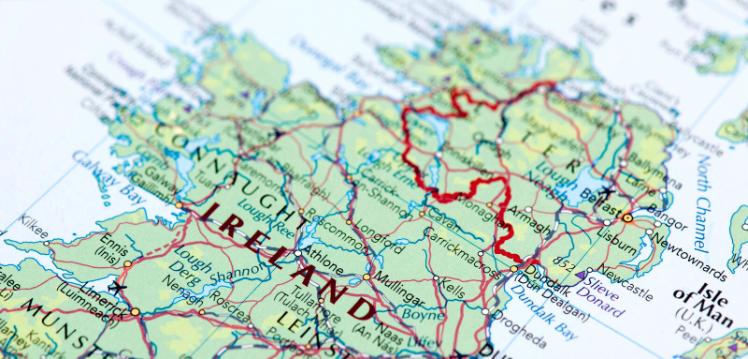 Map of Ireland