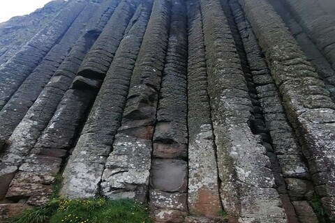 Rock formation at Giant's Causeway