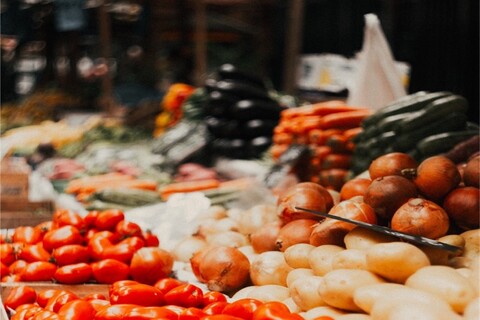 Market vegetables