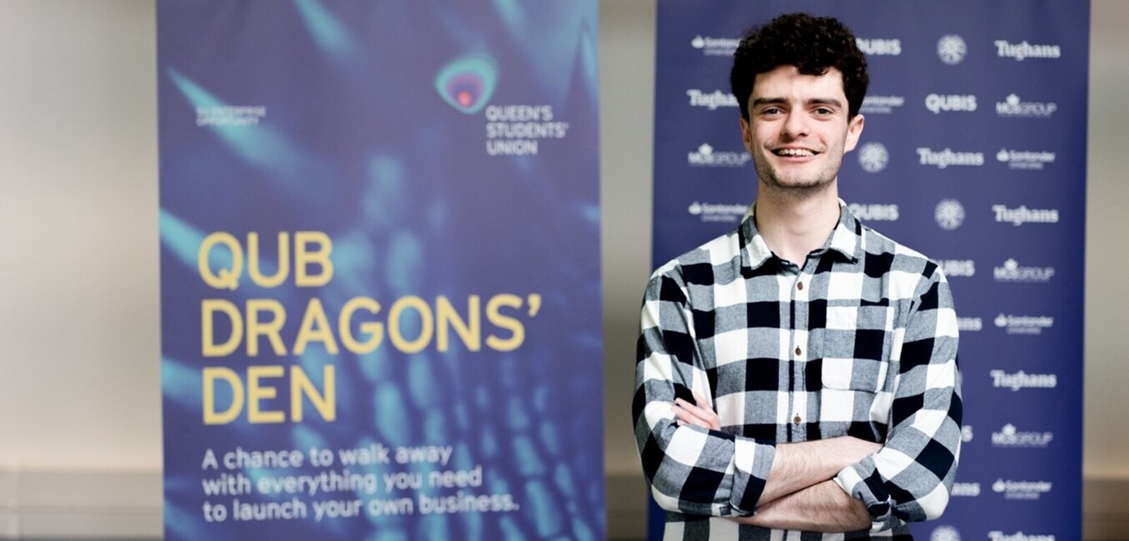 Liam Coyle at QUB Dragon's Den