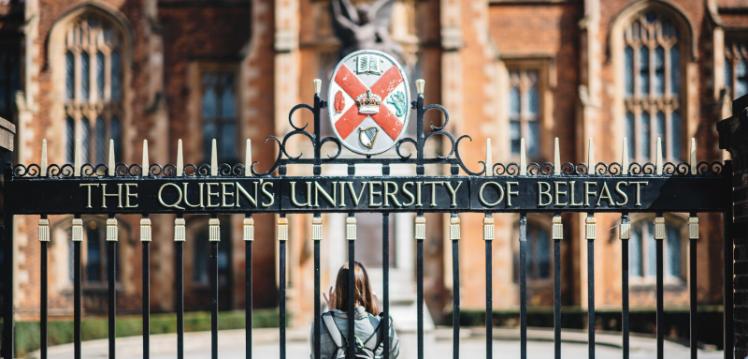 The Lanyon Building, facade of Queen's University Belfast