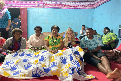 Students in Fiji with Think Pacific