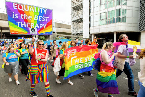 Belfast Pride Parade 29 July 2023
